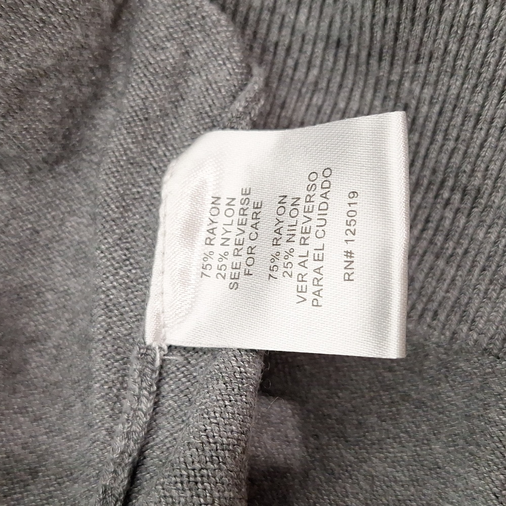 Joseph A Mauve And Grey Color Block Turtleneck Lo… - image 7